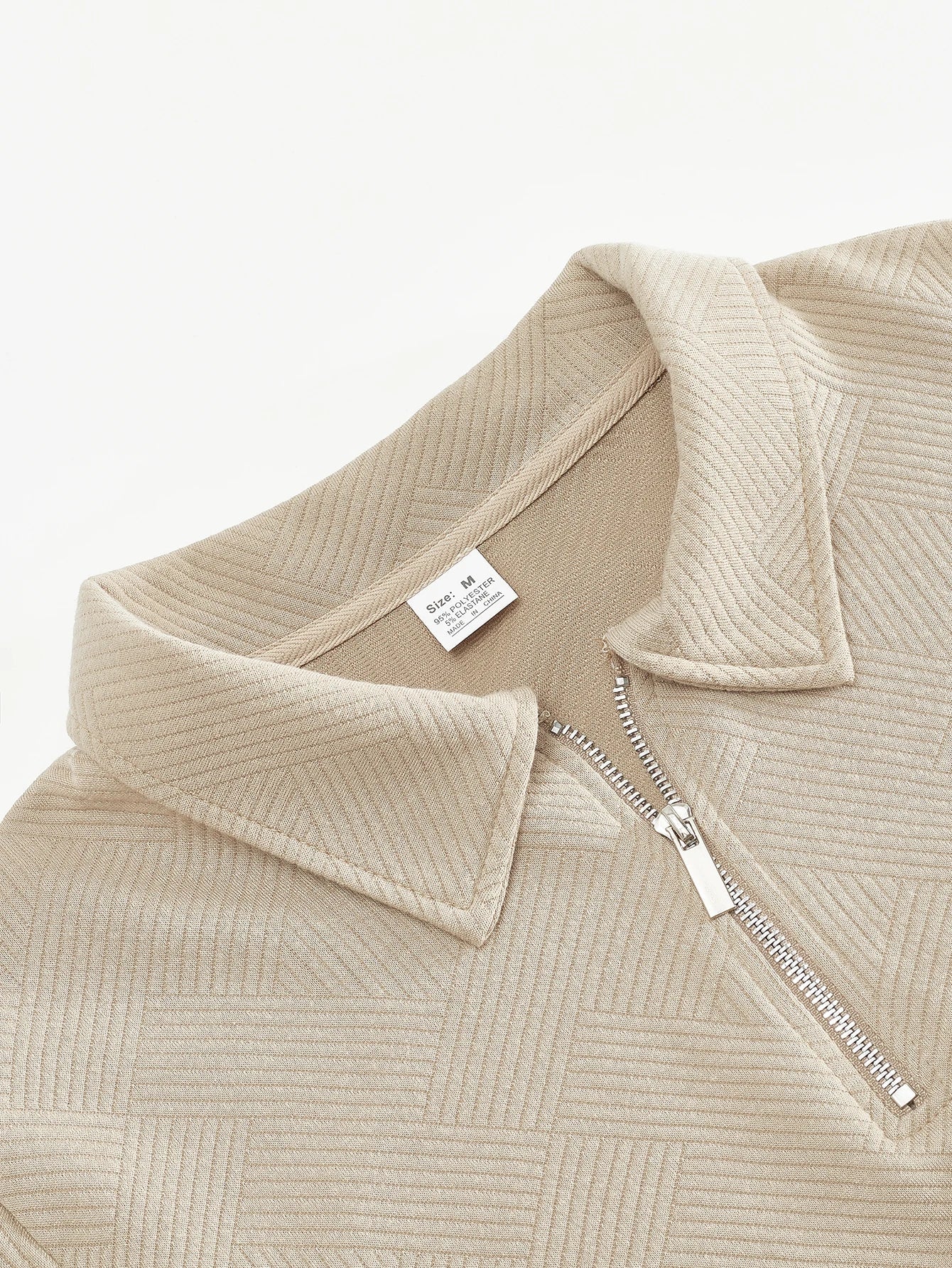 Luxe Knit Zip-Up Sweatshirt